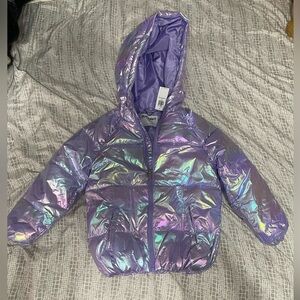 Old Navy Shimmering Kids Puffer Jacket
